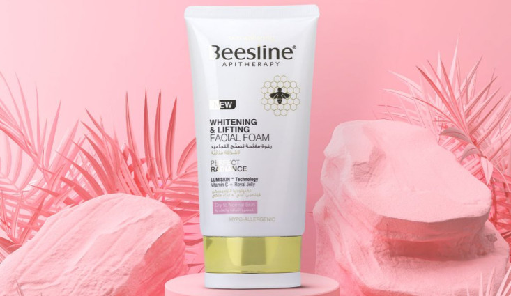 غسول بيزلين للوجه – ريفيو كامل واسعاره Beesline Whitening Lifting Facial Foam