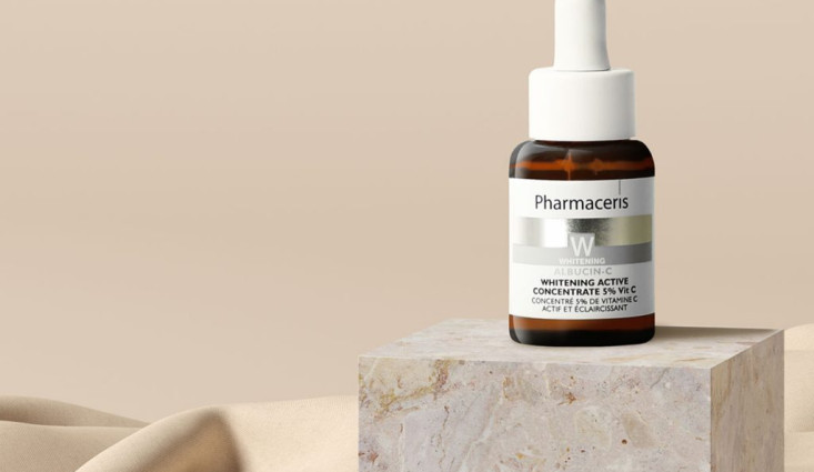 سيروم فارماسيرز فيتامين سي للتفتيح – ريفيو كامل واسعاره Pharmaceris Whitening 5% vit C