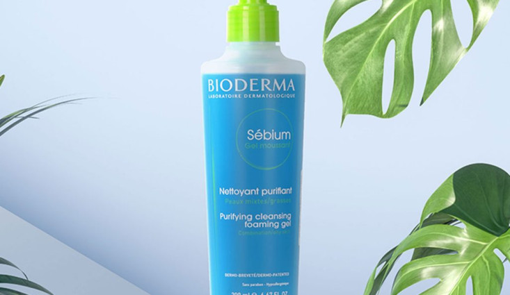 غسول بيوديرما سيبيوم للبشرة الدهنية ريفيو كامل Bioderma Sebium cleansing foaming gel