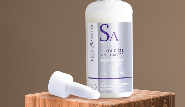 محلول فيلابورجيني لعلاج قشرة الشعر ريفيو كامل عنه واسعاره villa Borghini anti-dandruff solution