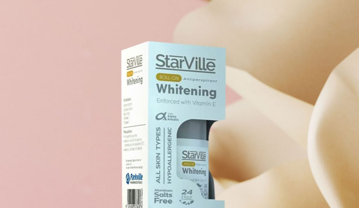 مزيل عرق ستارفيل للتفتيح ريفيو كامل واسعاره StarVille Whitening Roll On