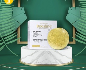صابونة بيزلين للتفتيح والتقشير – ريفيو كامل واسعارها Beesline Whitening Exfoliating Facial Soap