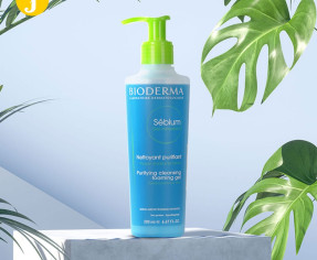 غسول بيوديرما سيبيوم للبشرة الدهنية ريفيو كامل Bioderma Sebium cleansing foaming gel غسول بيوديرما سيبيوم للبشرة الدهنية ريفيو كامل Bioderma Sebium cleansing foaming gel