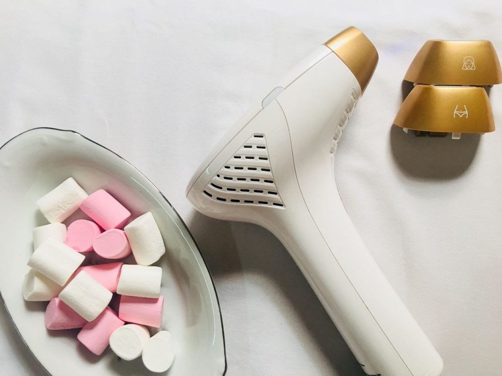 تجربة جهاز ازالة الشعر بالليزر المنزلي | تجارب الليزر المنزلي