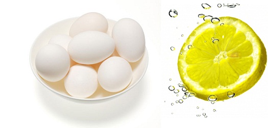 بياض البيض بالليمون لعلاج تجاعيد العين