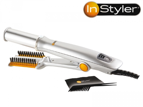 مكواة الشعر الدوارة بالفرشاة instyler | مميزاتها و سعرها