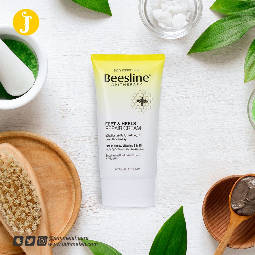 كريم بيزلين لعلاج تشقق القدمين – ريفيو كامل واسعاره Beesline Feet & Heels Repair Cream