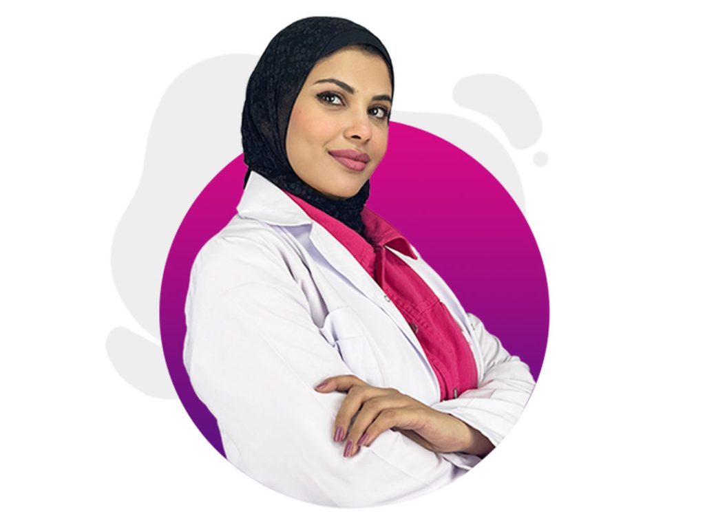 دكتوره ندي – متخصصة الجلدية و التجميل بعيادة چميلة كير